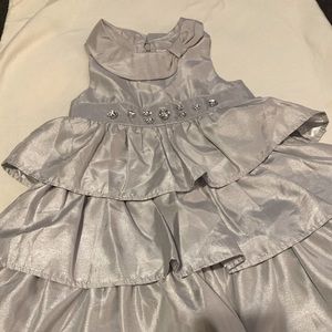 NWOT  gymboree silver dress size 3t